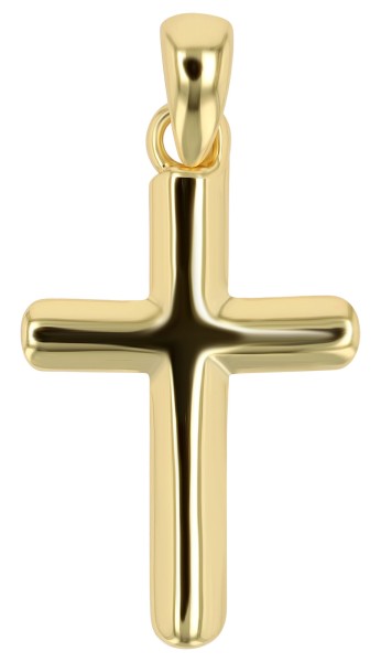 "Esther" - Kreuz, Echt Silber Anhänger, 925er, goldfarben oder silberfarben rhodiniert