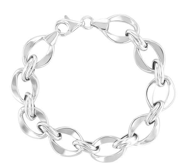 "Sijana" 925/- Echt Silber Armband, 19cm
