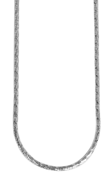925 Silber Halskette, 925/rhodiniert, 4,9g